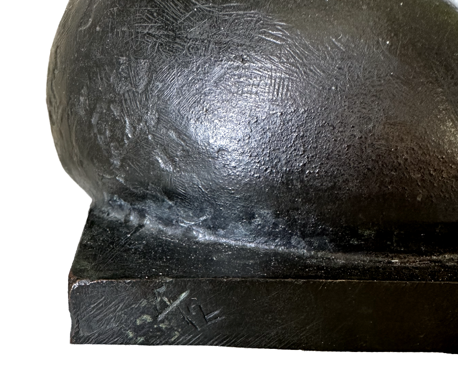 Georges Lucien Guyot - Sleeping Puma Sculpture Signed